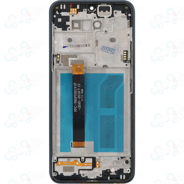 LG K51/ Q51 LCD With Touch + Frame Black Incell