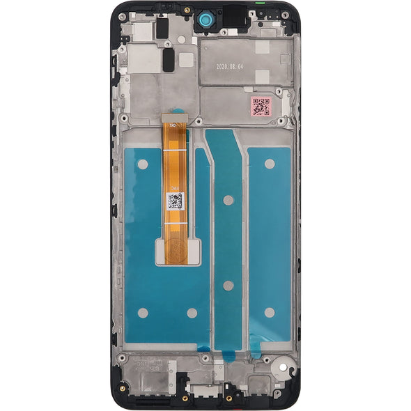 LG K62 LCD With Touch Black with frame