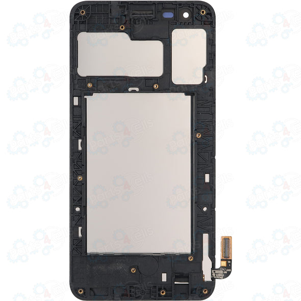 LG K8 (X210 / 2018)  / PHOENIX 4  / TRIBUTE DYNASTY SP200/ ARISTO 2 / ARISTO 2 PLUS / ARISTO 3 / ARISTO 3 PLUS / EMPIRE / FORTUNE 2 / RISIO 3 / REBEL 4 LCD with Touch + Frame Black