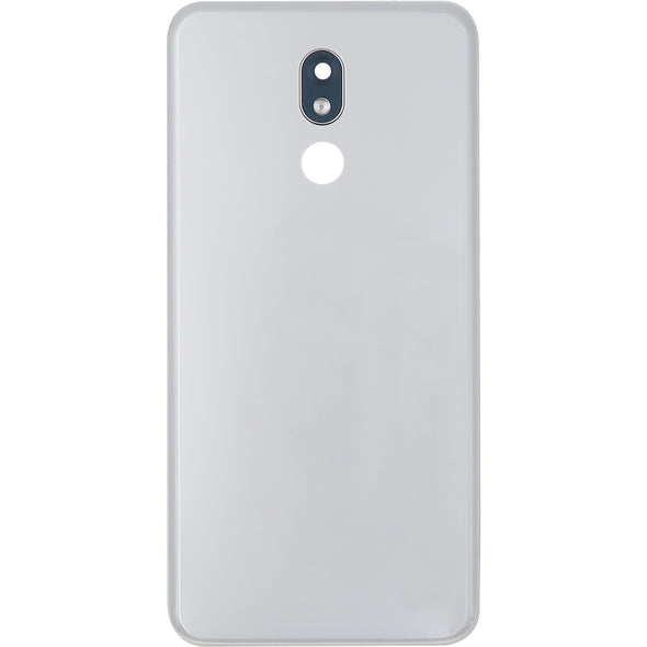 LG Stylo 5 Back Door Silvery White