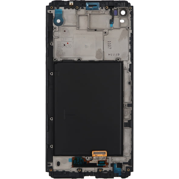 LG V20 LCD With Touch + Frame Black