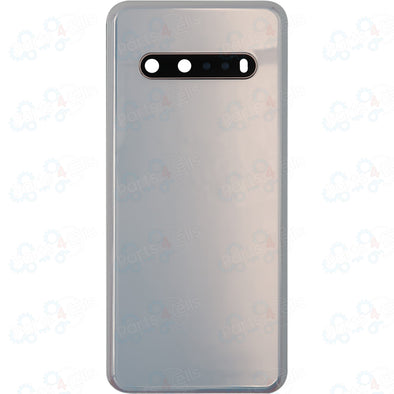 LG V60 ThinQ Back Door w/ Camera Lens + Adhesive White