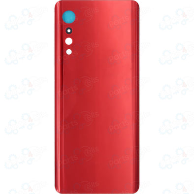 LG Velvet 5G Adhesive Red Back Door - LG Velvet 5G Parts