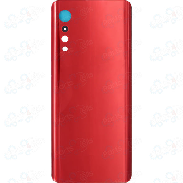 LG Velvet 5G Adhesive Red Back Door - LG Velvet 5G Parts