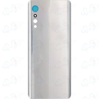 LG Velvet 5G Adhesive Silver Back Door - LG Velvet 5G Parts