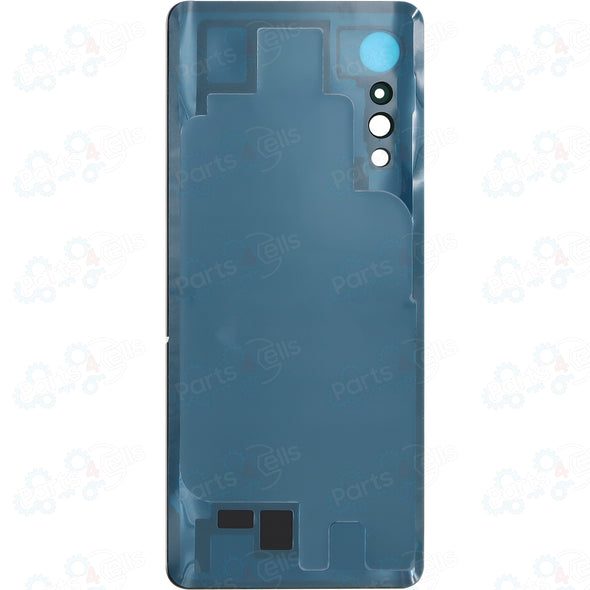 LG Velvet 5G Adhesive Silver Back Door - LG Velvet 5G Parts - Parts4cells