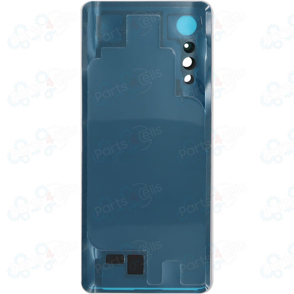 LG Velvet 5G Adhesive White Back Door US Version - LG Velvet 5G Parts - Parts4cells