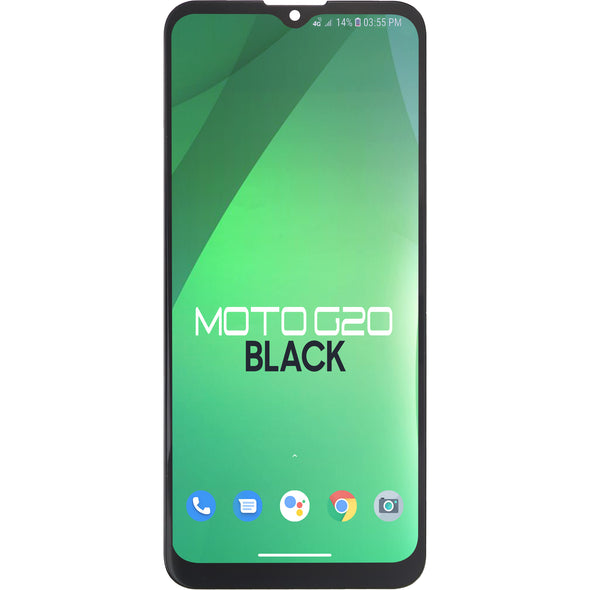 Motorola Moto G20 LCD With Touch Black XT2128