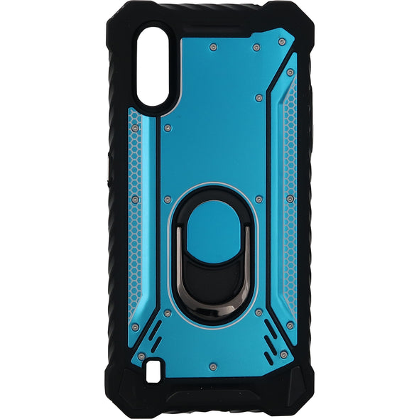 Samsung A01 SM-A015 2020 Magnetic w/ Kickstand Case Blue