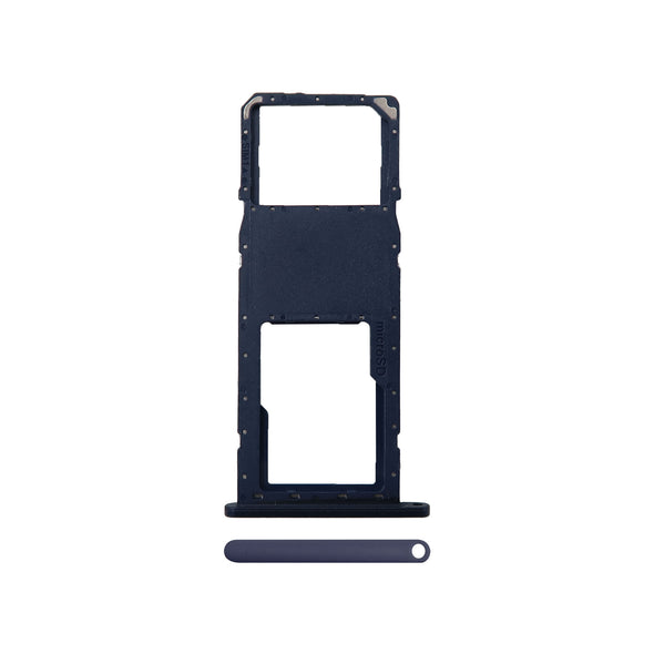 Samsung A01 Sim Tray Blue Single Sim