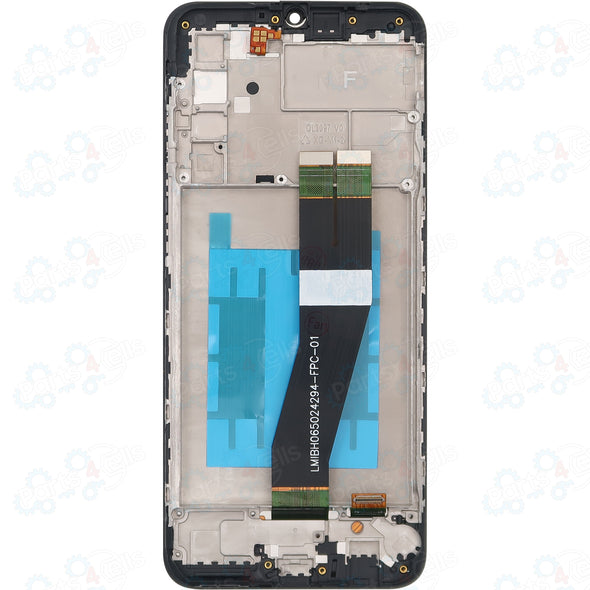 Samsung A02S/M02S(A025/2020) LCD With Touch Black + Frame (US version, Single SIM)