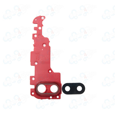 Samsung A10S 2019 A107 Back Camera Lens + Bezel Red