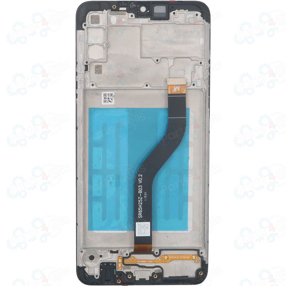Samsung A20S 2019 A207 LCD with Touch + Frame Black Best Quality