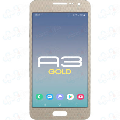 Samsung A3 (2015)  LCD With Touch Gold