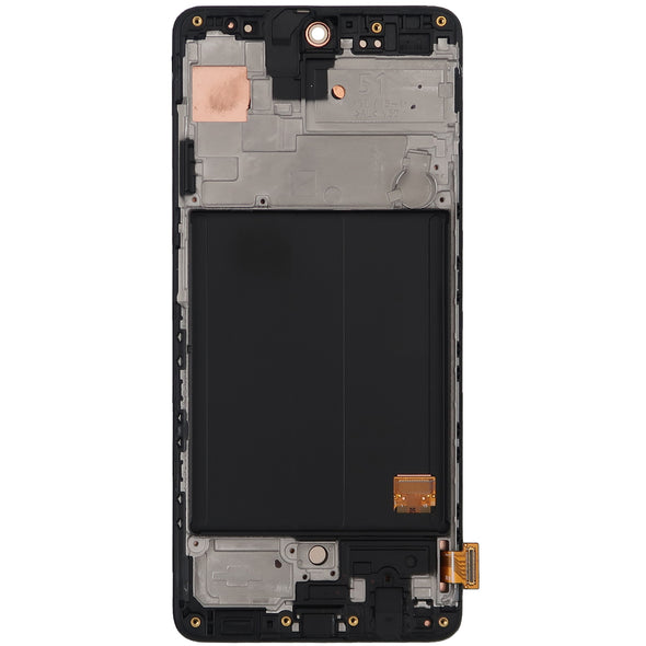 Samsung A51 2019 SM-A515 LCD With Touch + Frame Best Quality Black