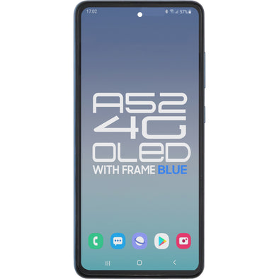 Samsung A52 4G 2021 SM-A525 LCD With Touch + Frame OLED Awesome Blue