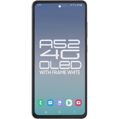 Samsung A52 4G 2021 SM-A525 LCD With Touch + Frame OLED Awesome White