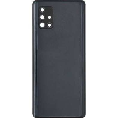 Samsung A71 5G A716 Back door W/Back camera Lens Black