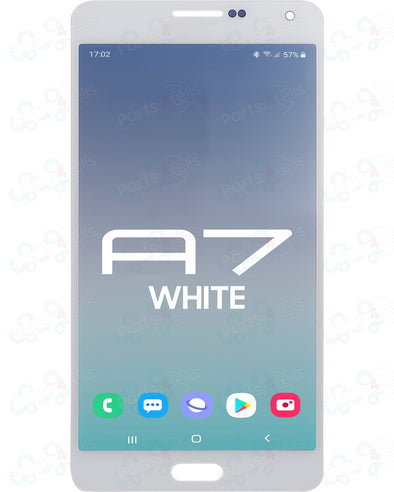 Samsung A7 2015 A700  LCD With Touch White