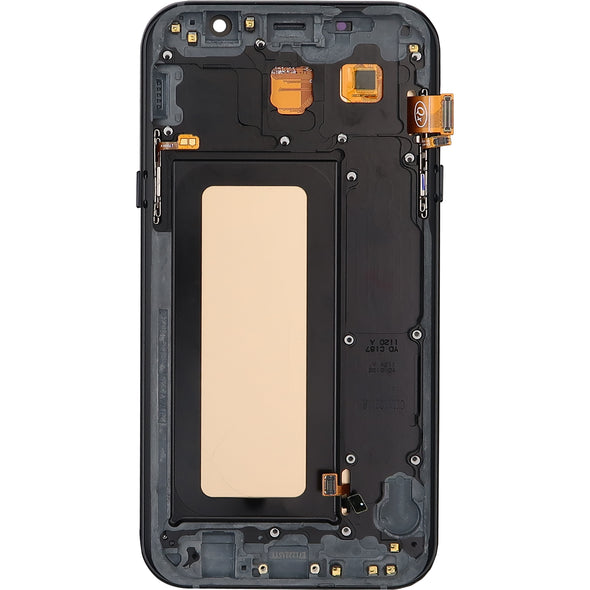 Samsung A7 2021 A720 LCD With Touch Black + Frame OEM