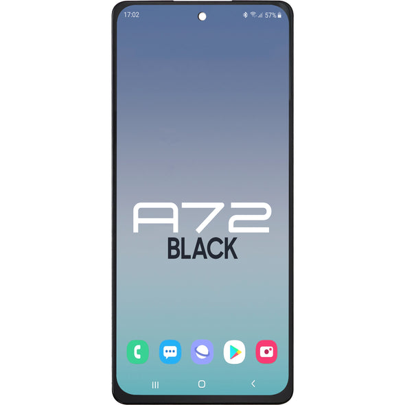 Samsung A72 2021 A725 LCD With Touch Black Best Quality