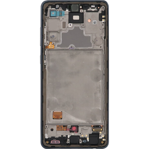 Samsung A72 A725/ A726 2021 LCD With Touch + Frame Awesome Black Service Pack