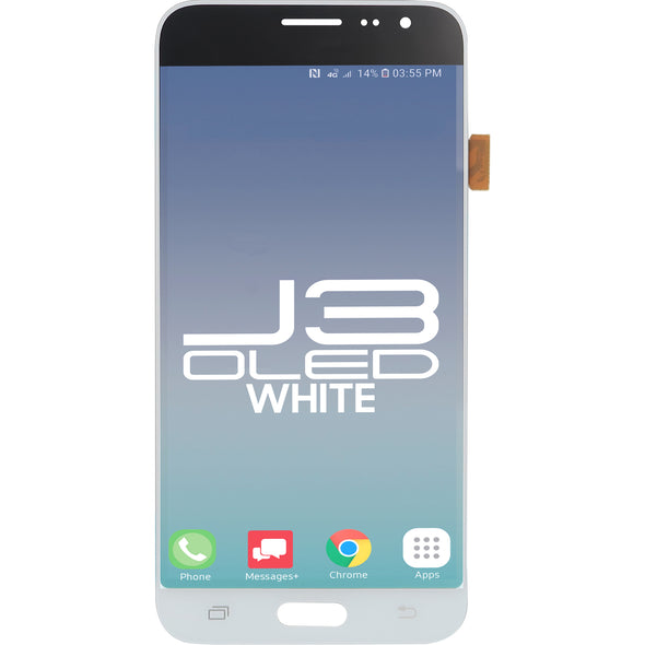 Samsung J3 LCD With Touch White OLED