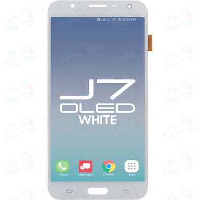 Samsung J7 LCD With Touch White OLED