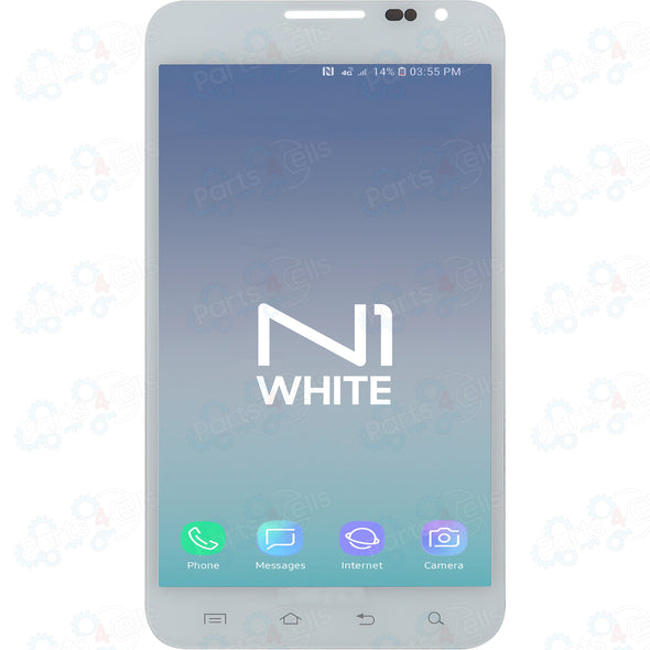 Samsung Note 1 Lcd With Touch White