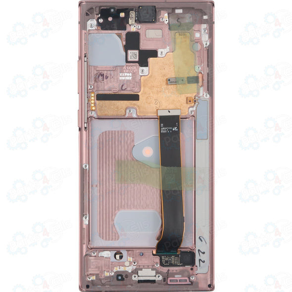 Samsung Note 20 Ultra 5G LCD with Touch + Frame Mystic Bronze Service Pack