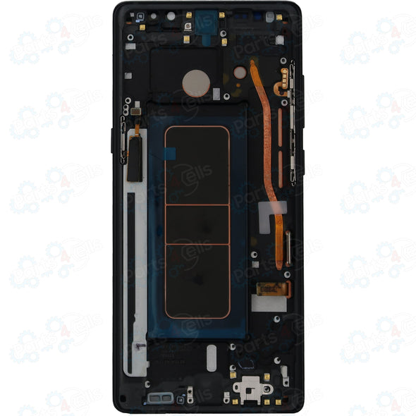 Samsung Note 8 LCD With Touch + Frame Black SBI