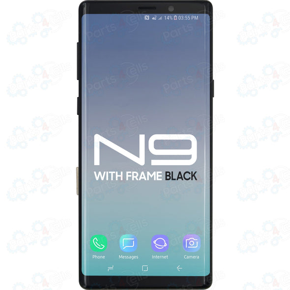 Samsung Note 9 LCD With Touch + Frame After Market OLED Black