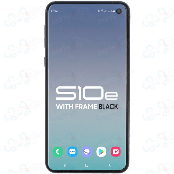 Samsung Galaxy S10E LCD with Touch + Frame Prism Black SBI