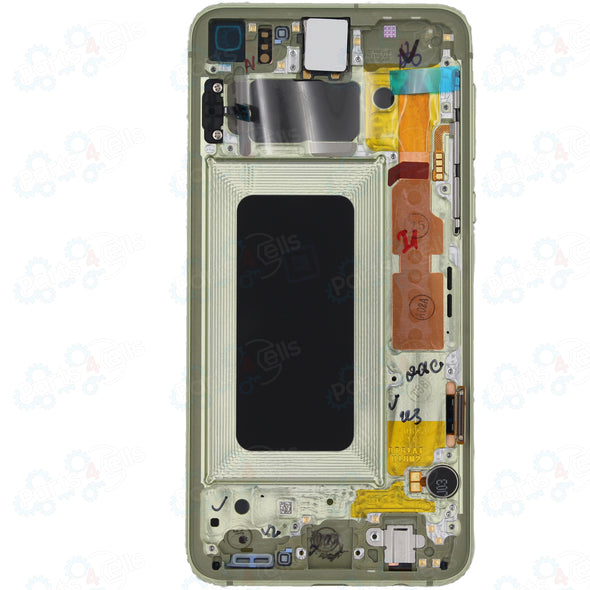 Samsung S10E LCD with Touch + Frame Canary Yellow SERVICE PACK