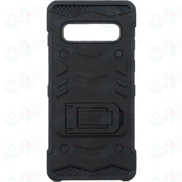Samsung S10 Opal Kickstand Case Black