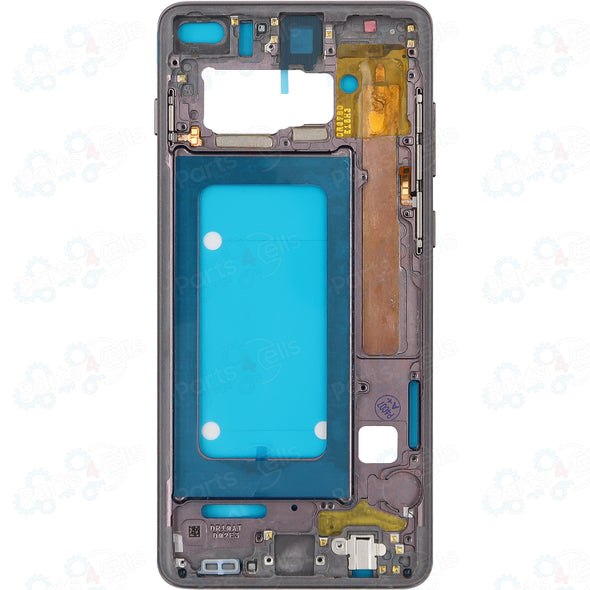 Samsung S10 Plus Middle Frame Black