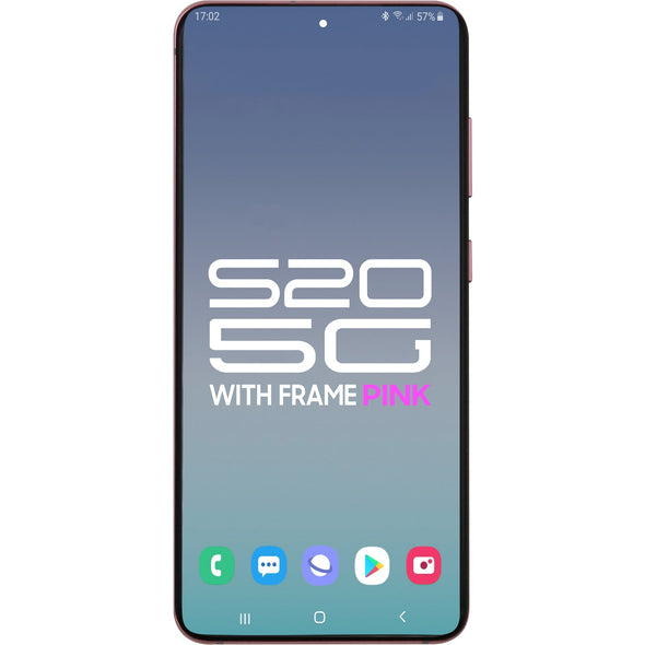 Samsung S20 5G LCD With Touch + Frame Cloud Pink C Grade (OEM PULL)