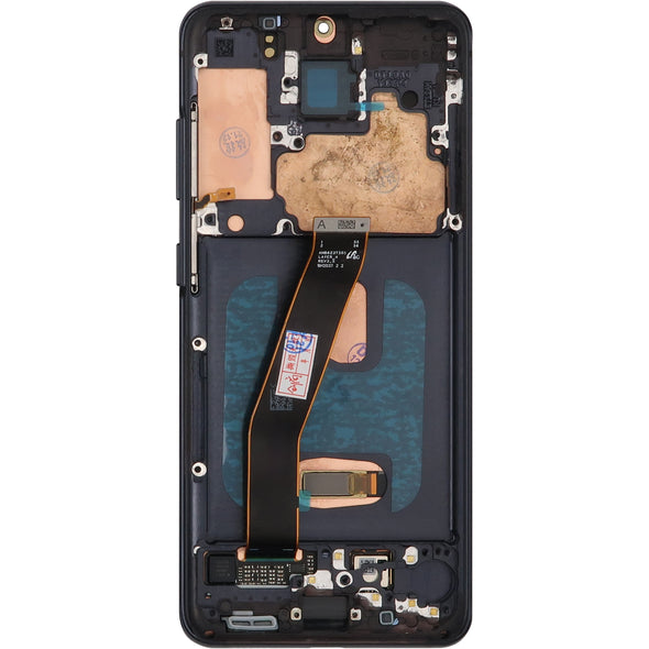 Samsung S20 5G LCD with Touch + Frame Cosmic Black  (Compatible w/ Verizon 5G UW Model)