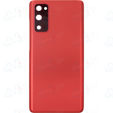 Samsung S20 FE 5G Back Door w/ Camera Lens  Cloud Red