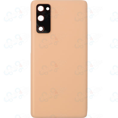 Samsung S20 FE 5G Back Door w/ Camera Lens Cloud Orange