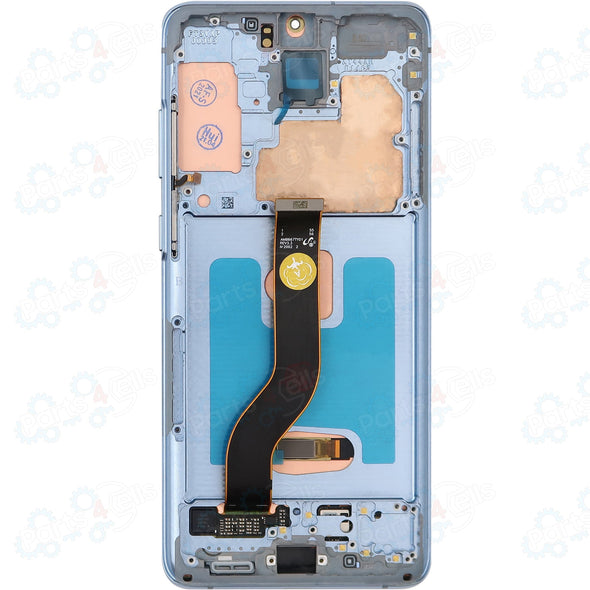 Samsung S20 Plus 5G LCD with Touch + Frame Cloud White