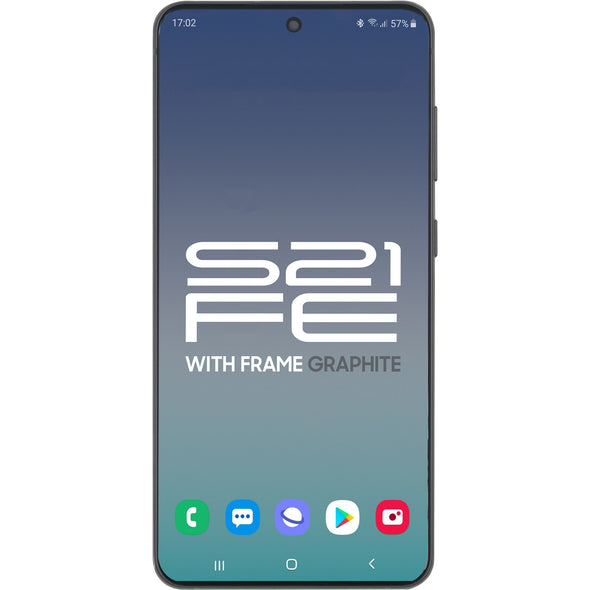 Samsung S21 FE 2021 LCD with Touch + Frame Graphite SERVICE PACK
