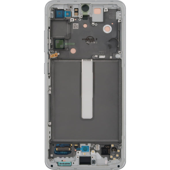Samsung S21 FE 2021 LCD with Touch + Frame White SERVICE PACK