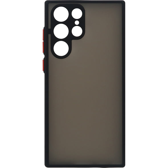 Brilliance LUX Samsung S22 UltraHawkeye Skin Feel Combo Case Black