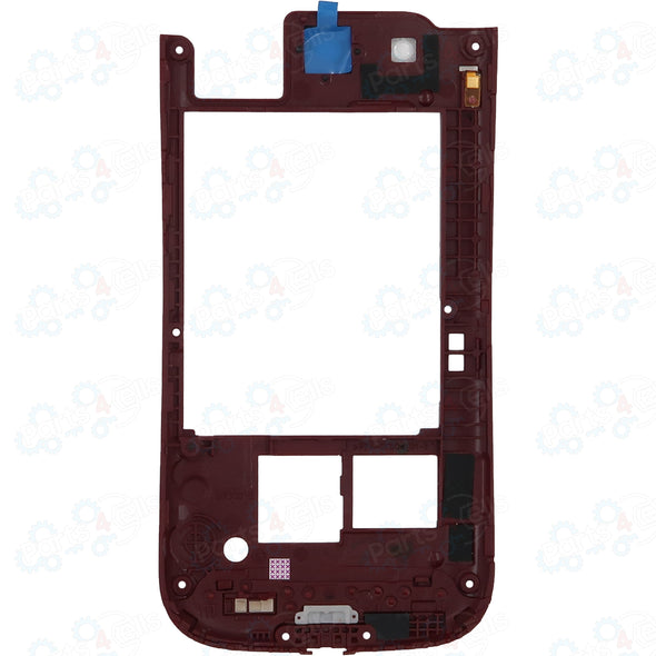 Samsung S3 Back Frame Red