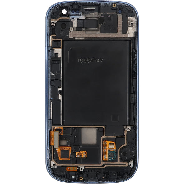 Samsung S3 LCD With Touch + Frame Blue AT&T / T-Mobile