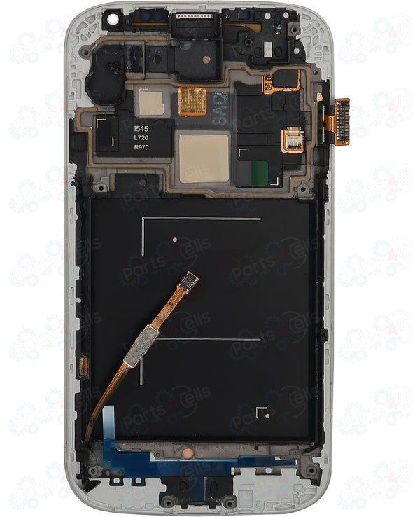 Samsung S4 LCD With Touch + Frame White Verizon / Sprint