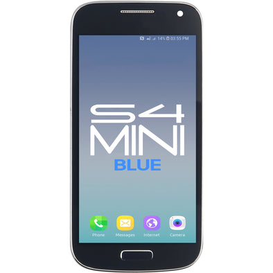 Samsung S4 Mini LCD With Touch Blue