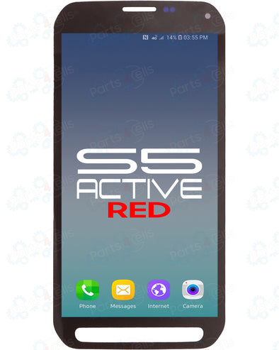 Samsung S5 Active LCD With Touch Red