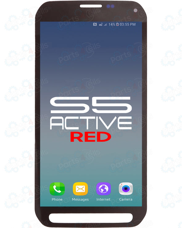 Samsung S5 Active LCD With Touch Red